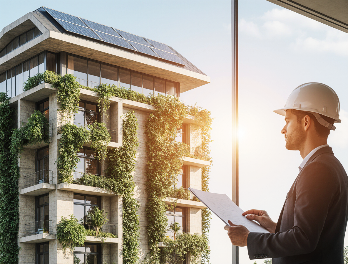 arquiteto que pensa na sustentabilidade