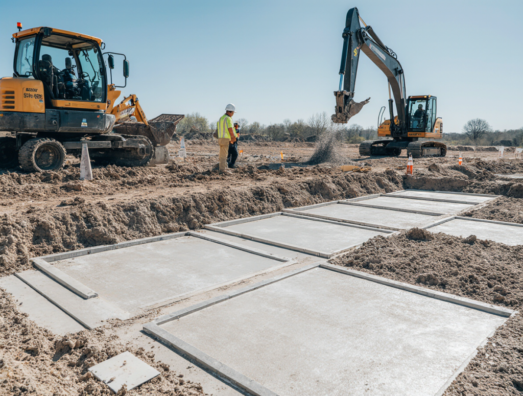 etapas de uma obra - fundação